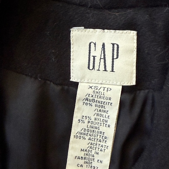 GAP Black Blazer Jacket - Picture 6 of 7